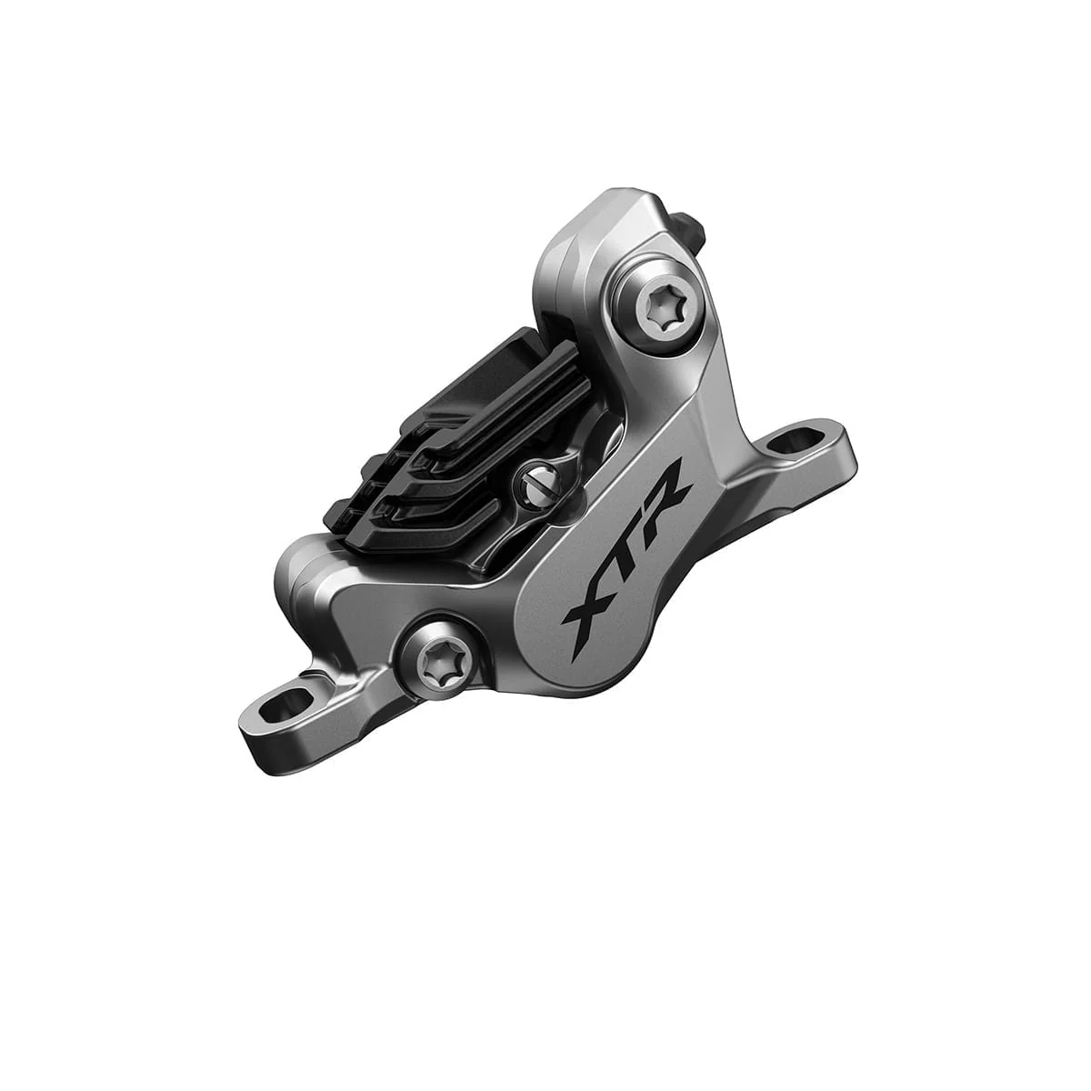 SHIMANO XTR BR-M9120 4-Kolben Scheibenbremssattel mit Harzbelägen und Flügeln