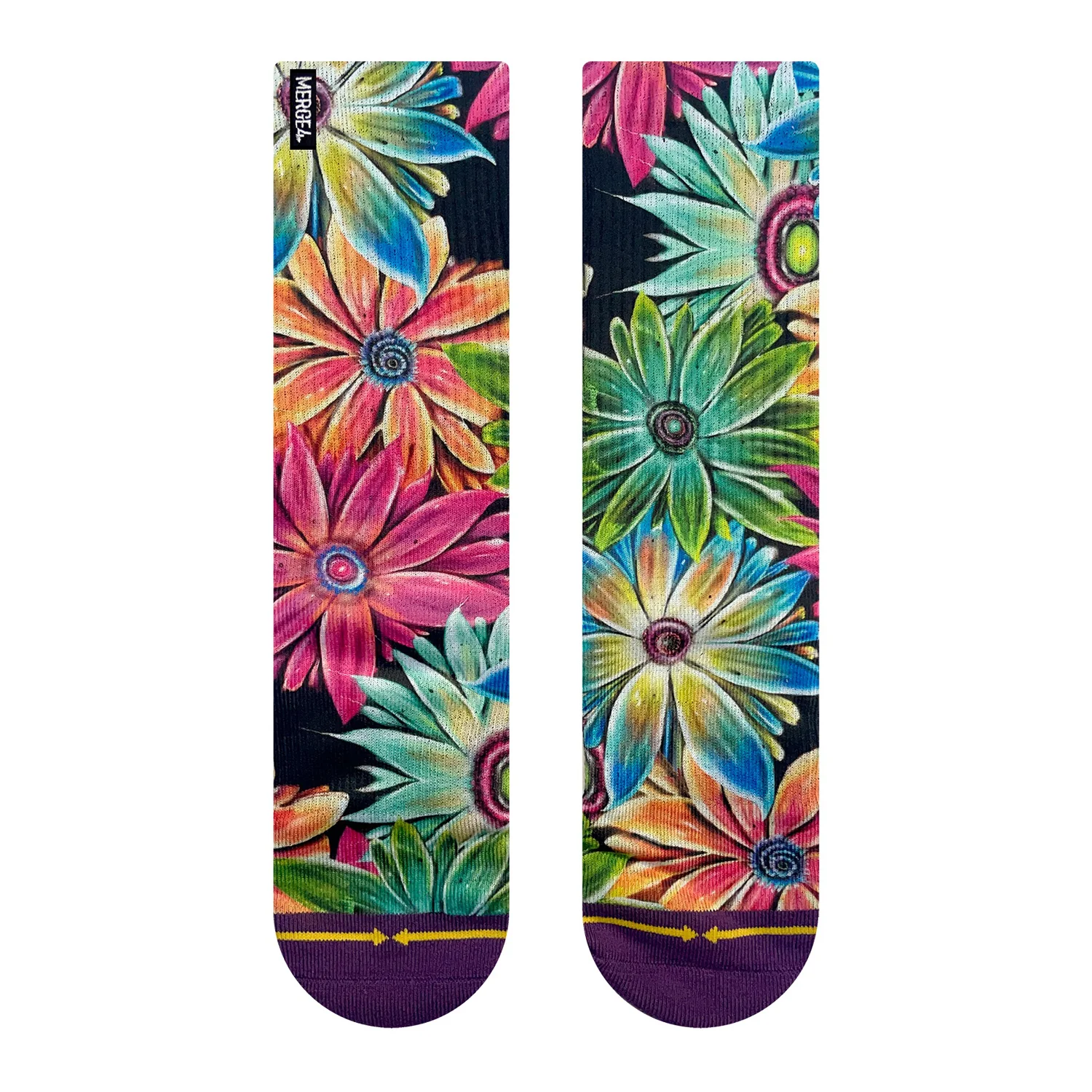 Socken MERGE4 MAX ERHMANN FLOWERS - Image 5