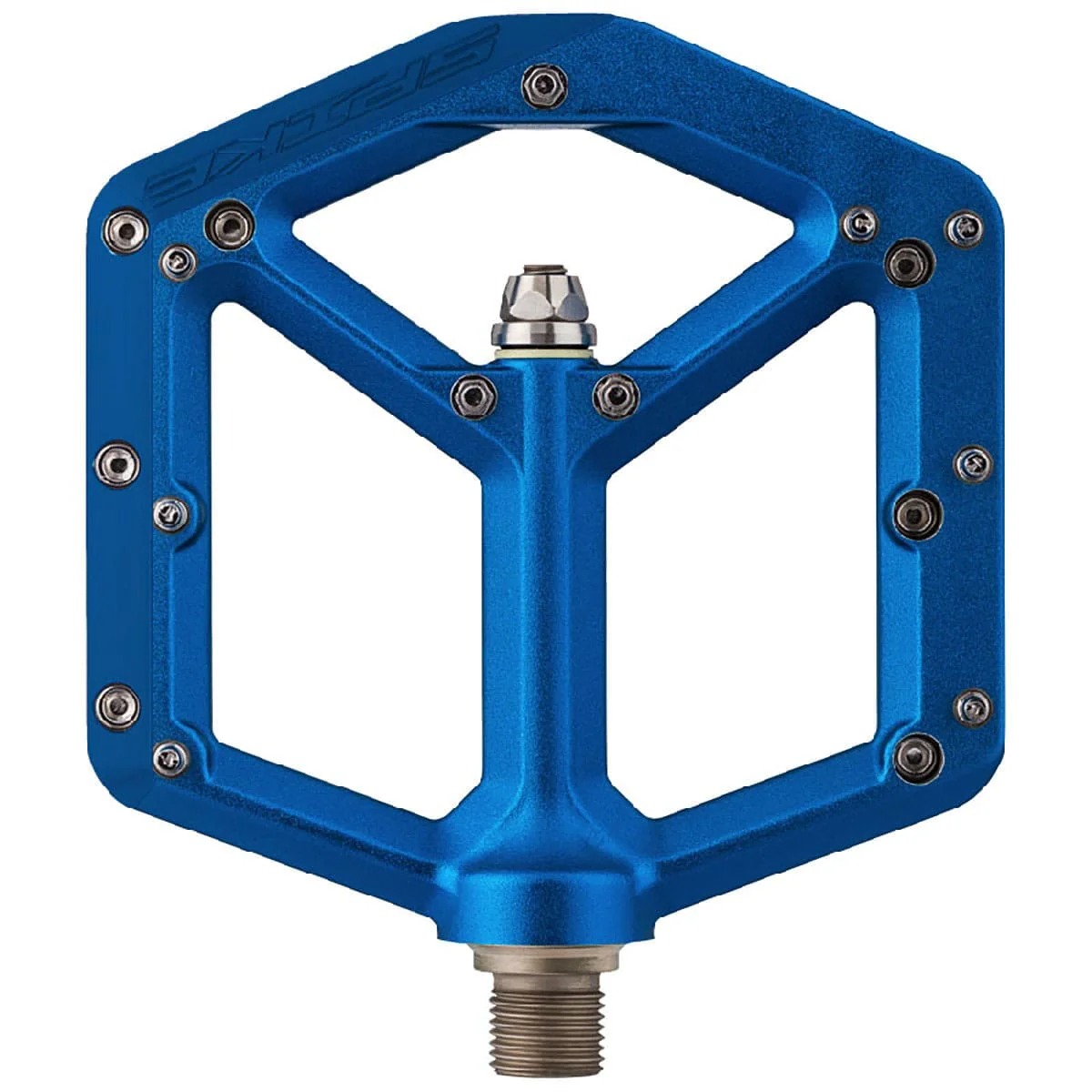 SPANK SPIKE REBOOT Pedale flach Blau