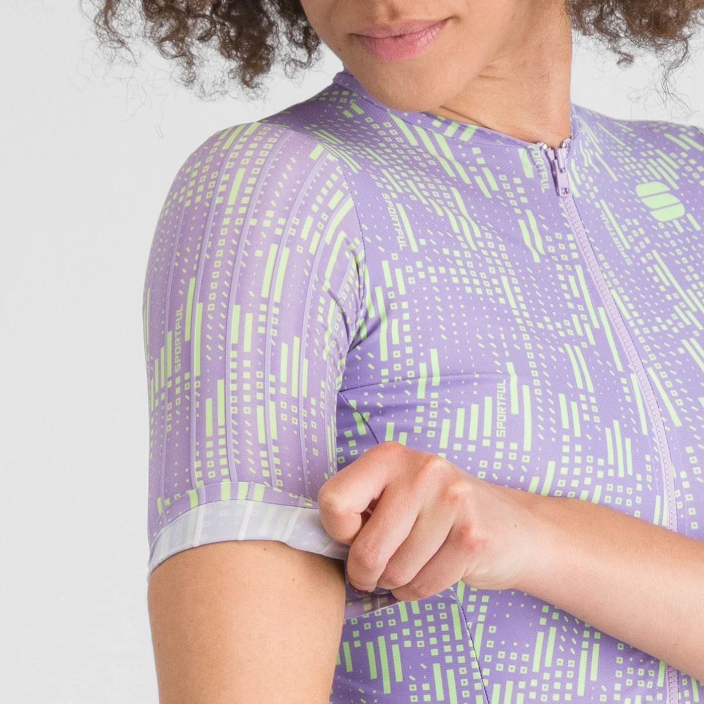 SPORTFUL G-SUIT Kurzärmliger Einteiler Damen Schwarz/Violett - Image 4
