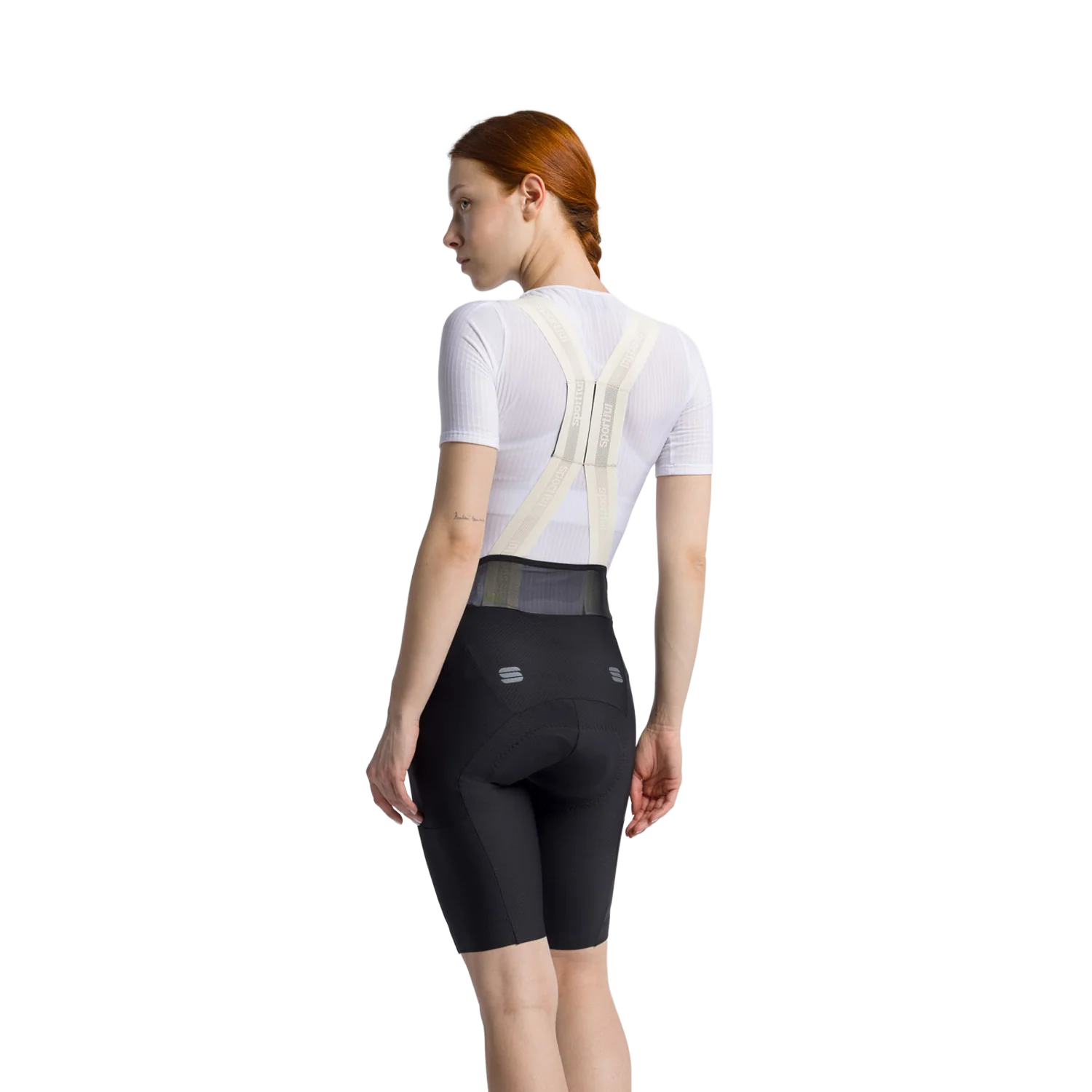 SPORTFUL HYPEREPIC Damen Kurze Trägerhose Schwarz - Image 3