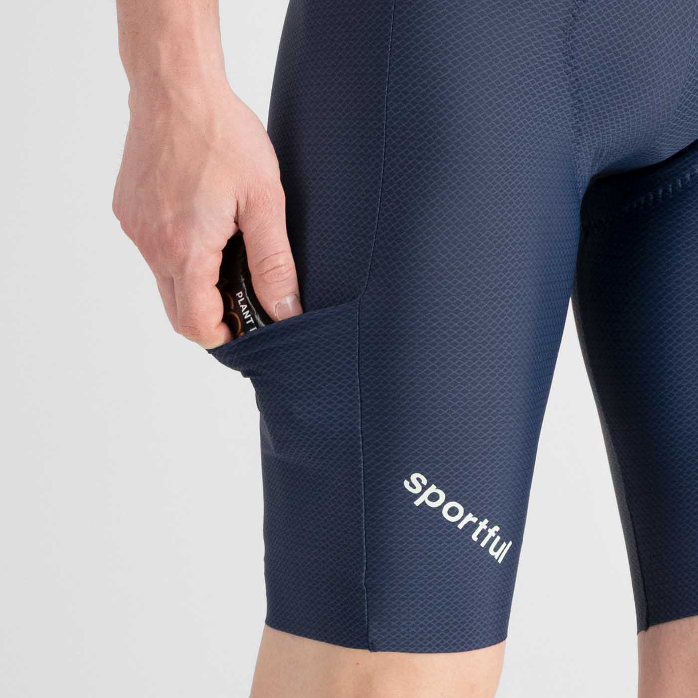 SPORTFUL HYPEREPIC Kurze Trägerhose Blau - Image 4