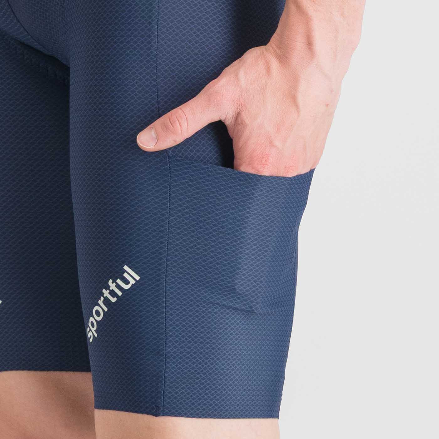 SPORTFUL HYPEREPIC Kurze Trägerhose Blau - Image 5