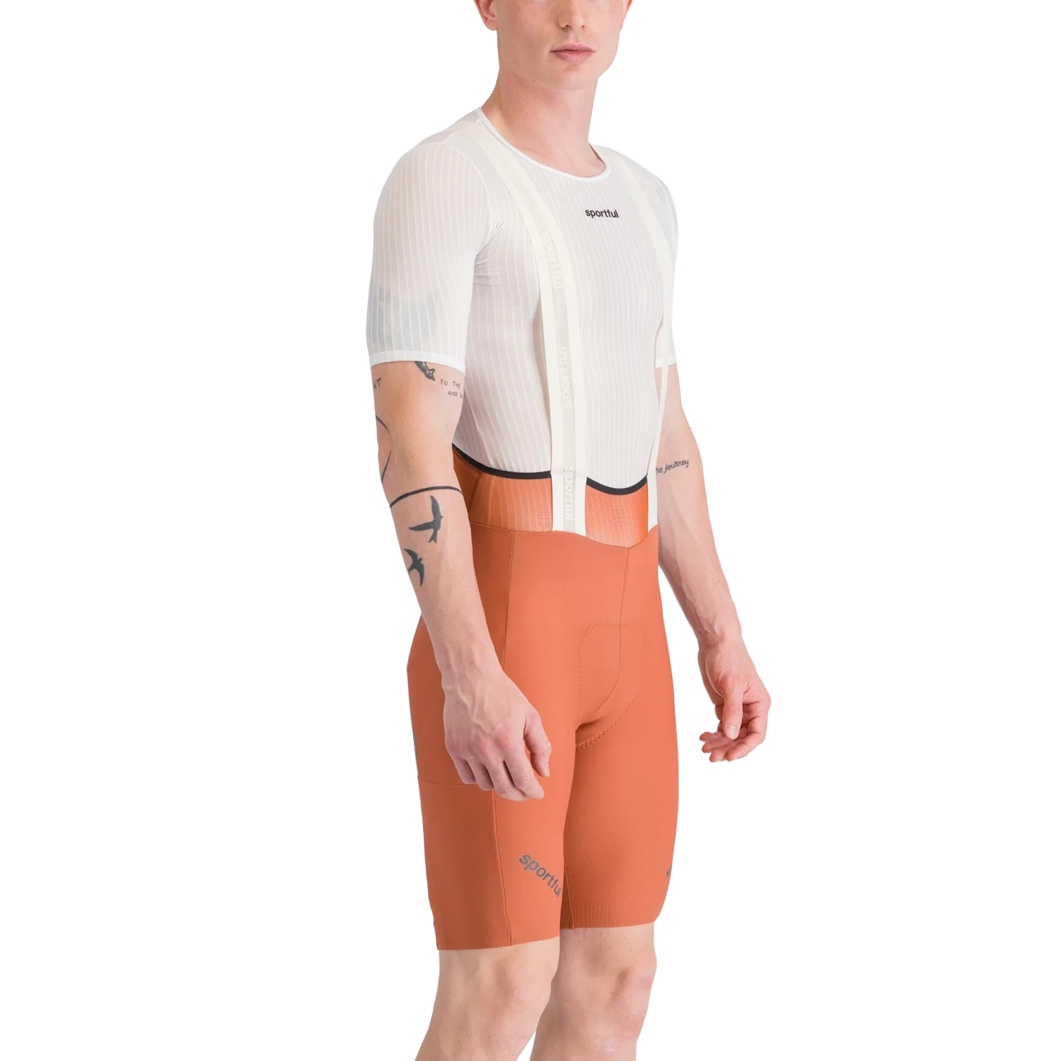SPORTFUL HYPEREPIC Kurze Trägerhose Orange - Image 2