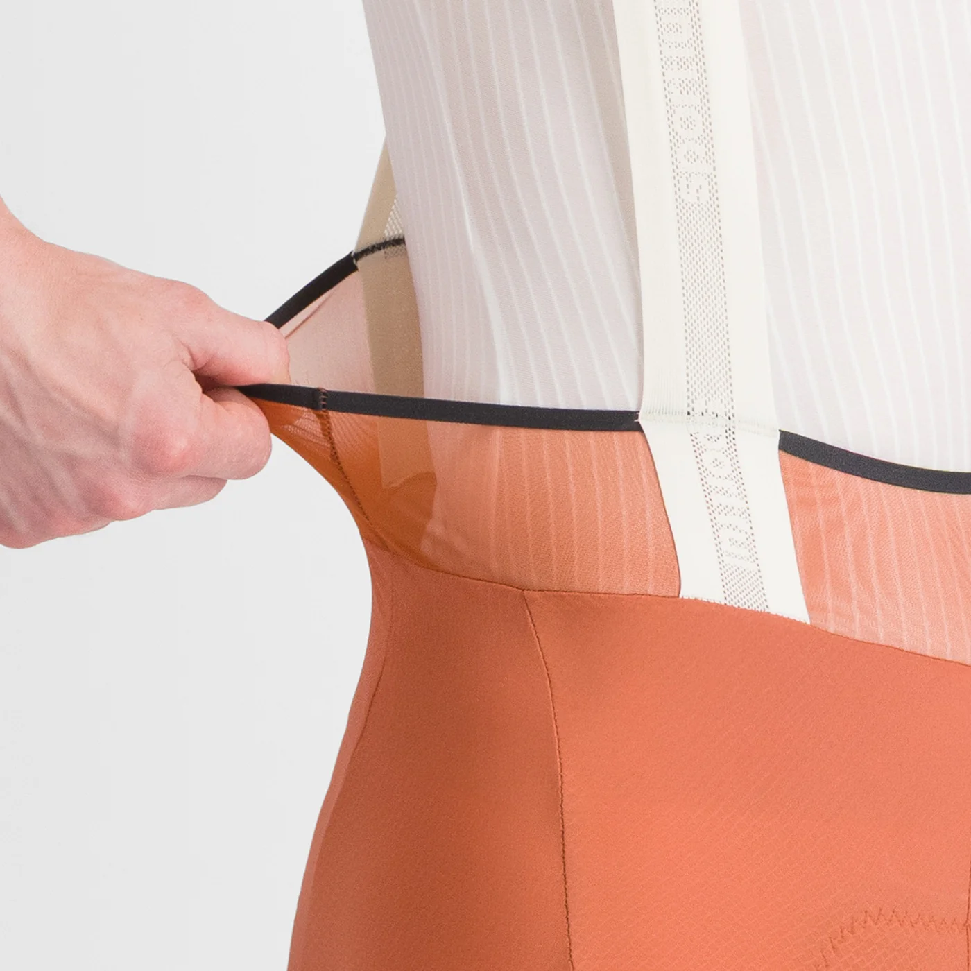 SPORTFUL HYPEREPIC Kurze Trägerhose Orange - Image 6