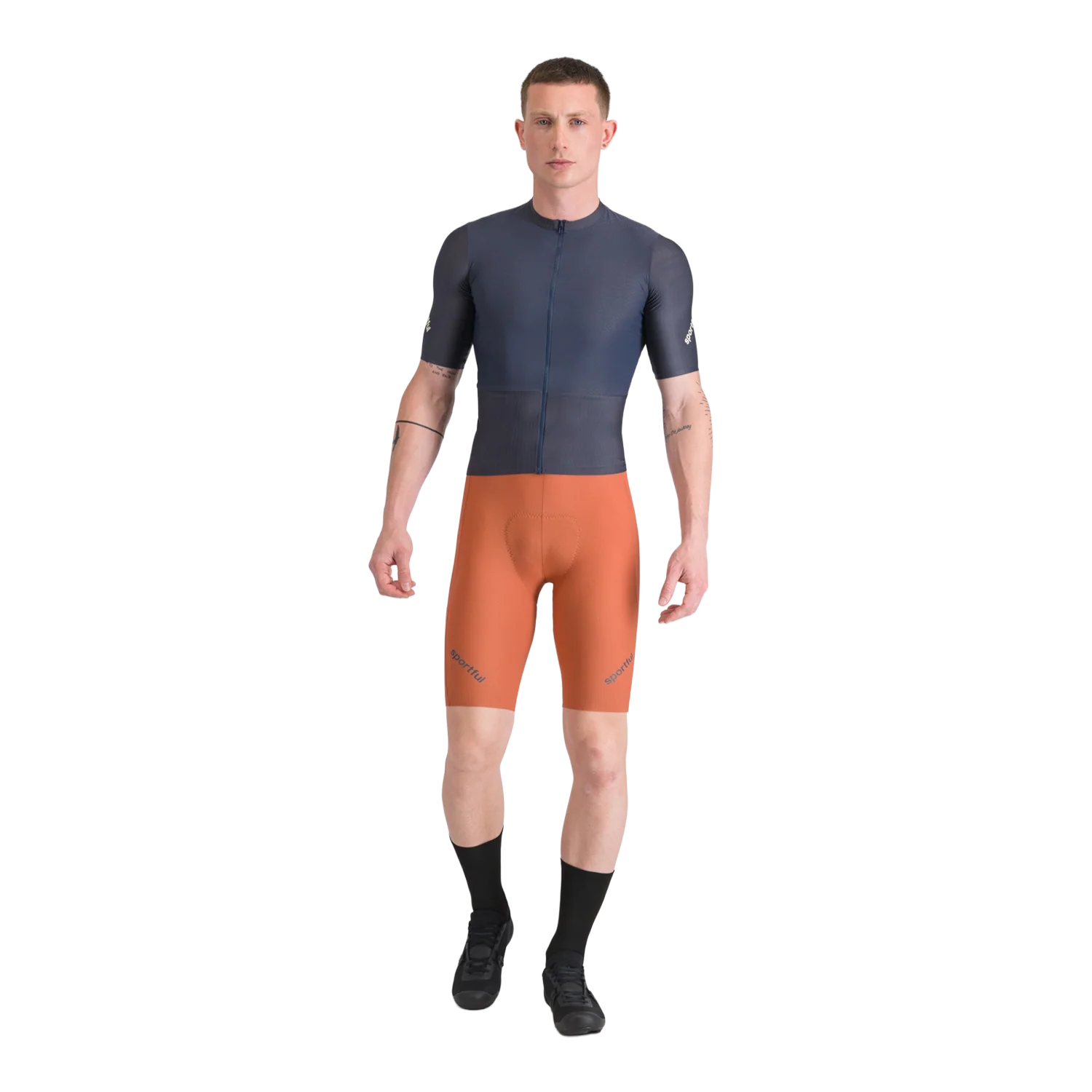 SPORTFUL HYPEREPIC Kurze Trägerhose Orange - Image 7