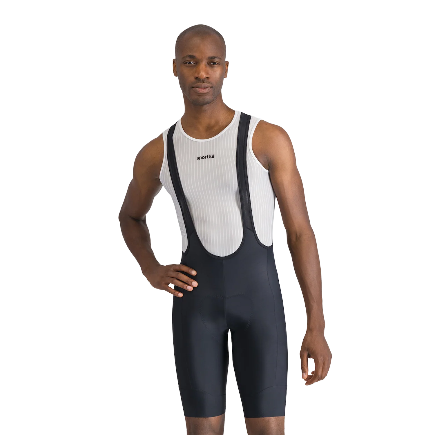 SPORTFUL PULSE Kurze Trägerhose Schwarz - Image 3