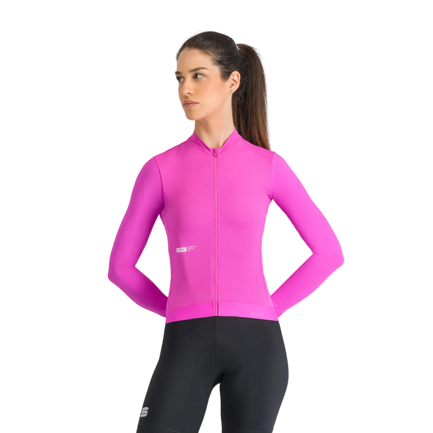SPORTFUL SRK Langarm Trikot Damen Pink - Image 2