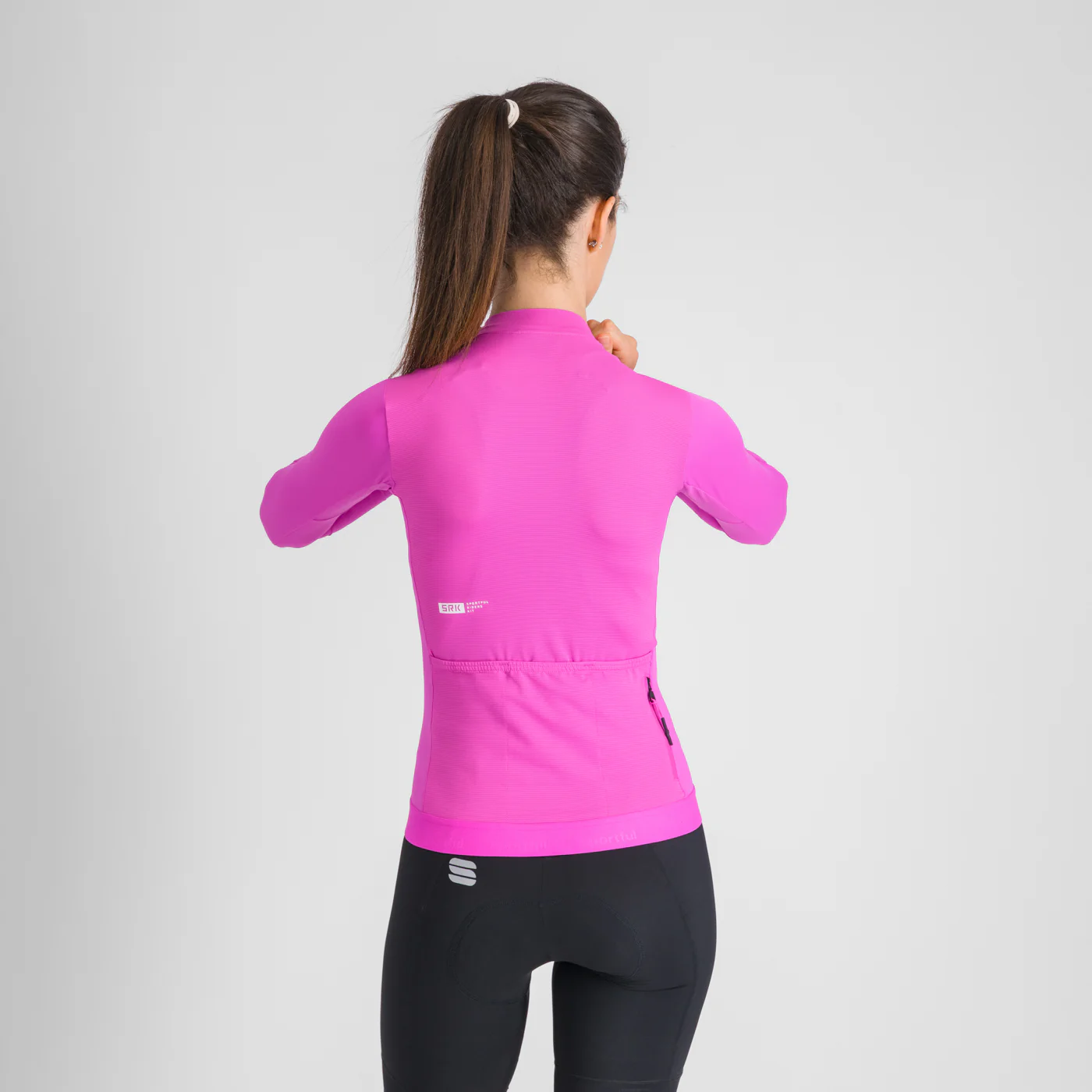 SPORTFUL SRK Langarm Trikot Damen Pink - Image 3