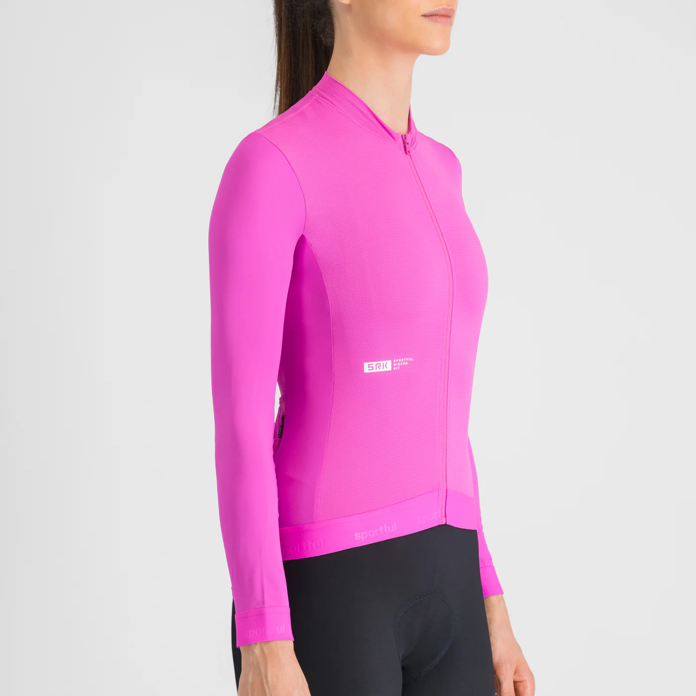SPORTFUL SRK Langarm Trikot Damen Pink - Image 4