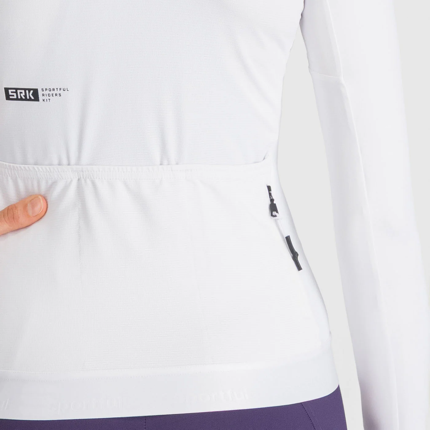 SPORTFUL SRK Langarm Trikot Damen Weiß - Image 4