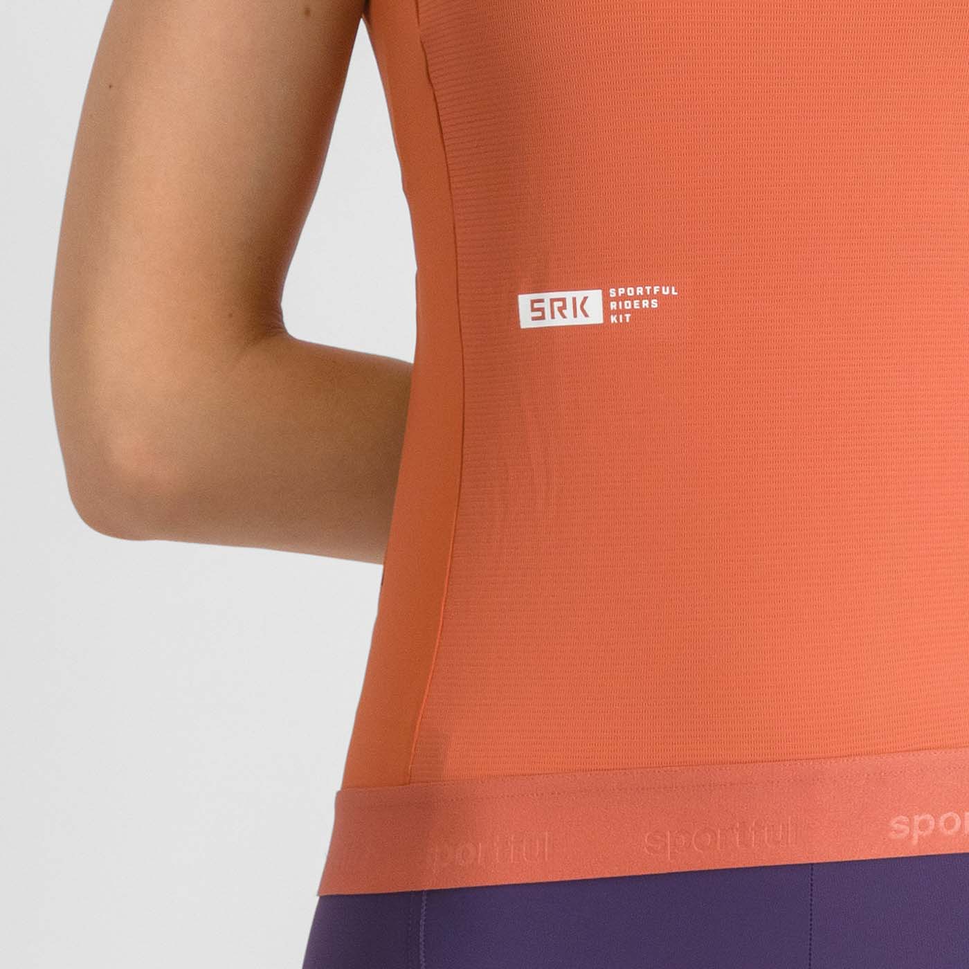 SPORTFUL SRK TOP Ärmelloses Trikot Damen Orange - Image 5