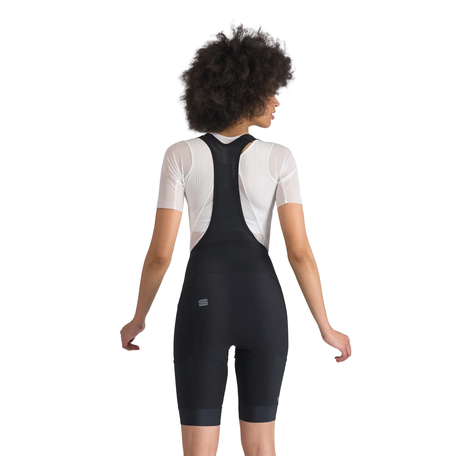 SPORTFUL SUPERGIARA 2 Damen Kurz Trägerhose Schwarz - Image 3