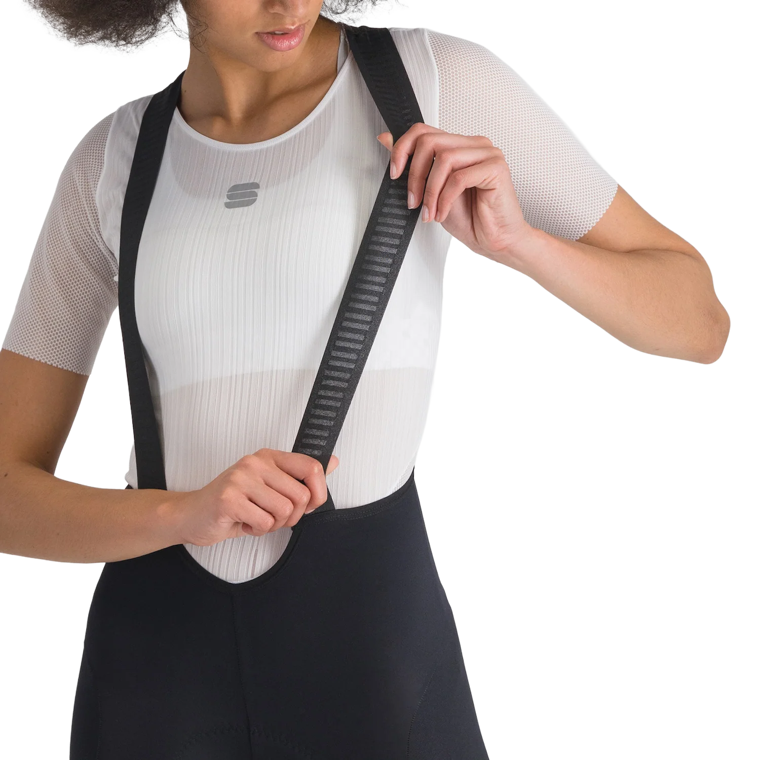 SPORTFUL SUPERGIARA 2 Damen Kurz Trägerhose Schwarz - Image 7