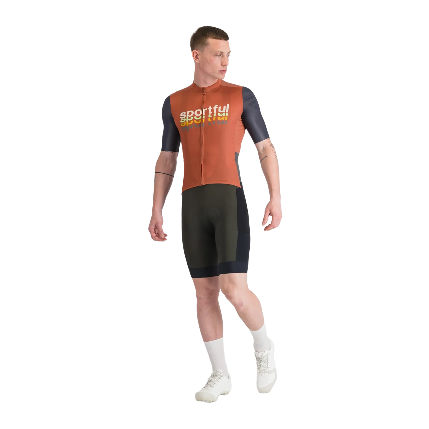 SPORTFUL SUPERGIARA 2 LOGO Trikot Kurzarm Orange - Image 2
