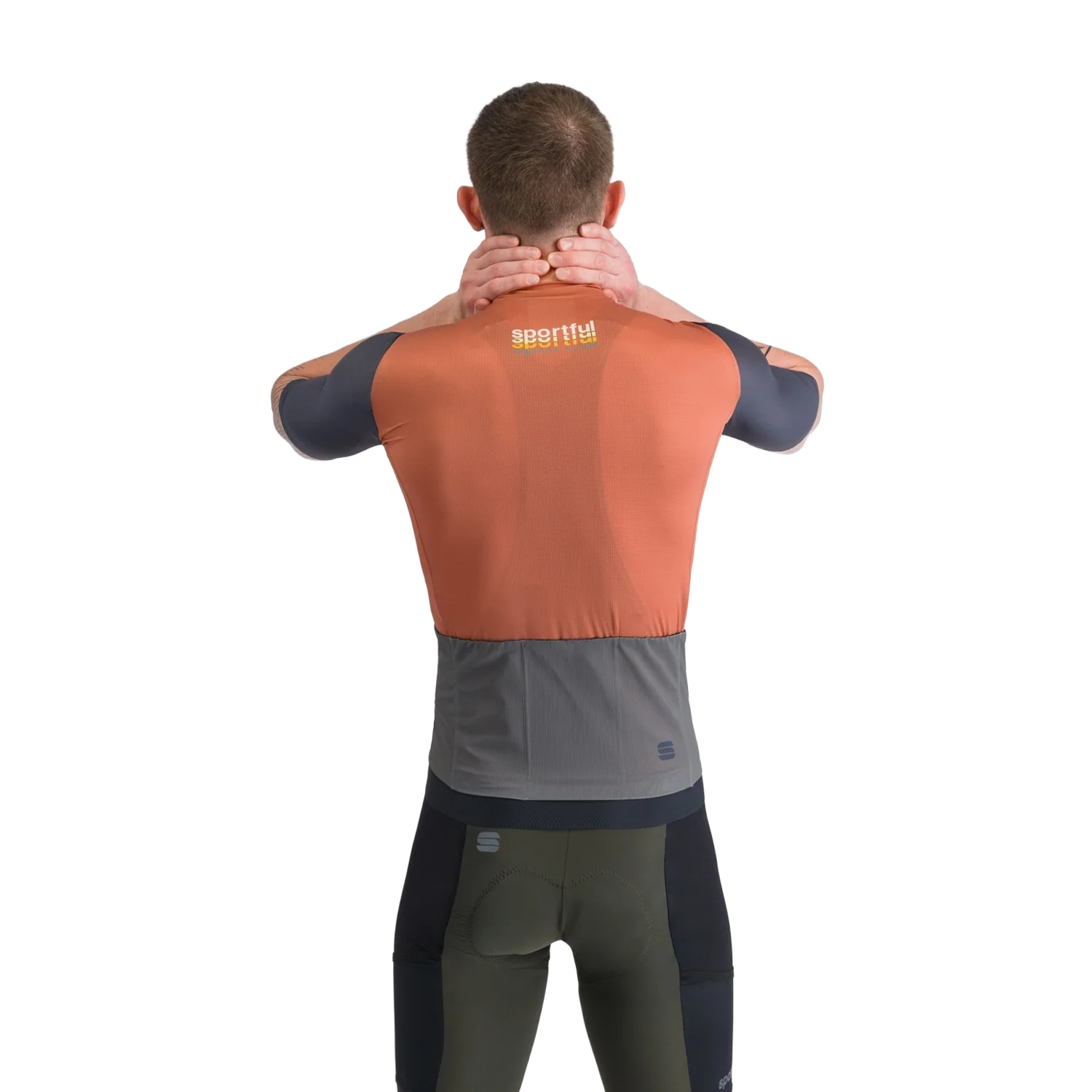 SPORTFUL SUPERGIARA 2 LOGO Trikot Kurzarm Orange - Image 6