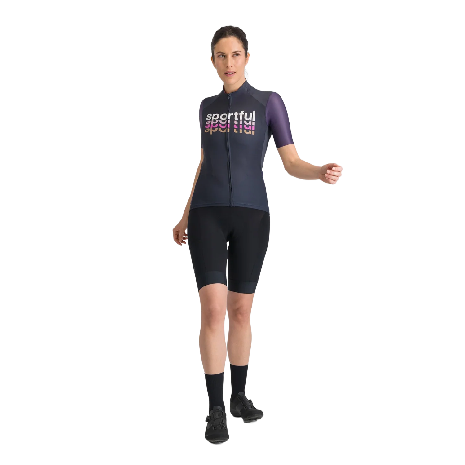 SPORTFUL SUPERGIARA 2 LOGO Trikot Kurzarm Women Marine - Image 2