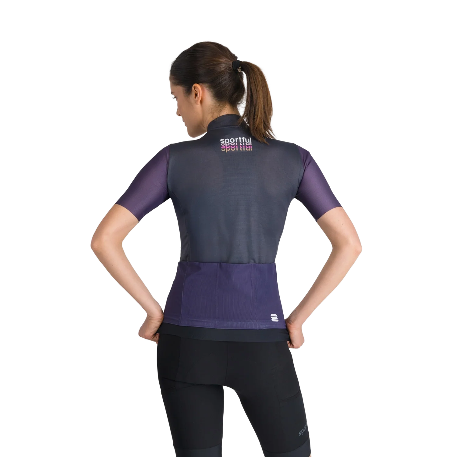 SPORTFUL SUPERGIARA 2 LOGO Trikot Kurzarm Women Marine - Image 3