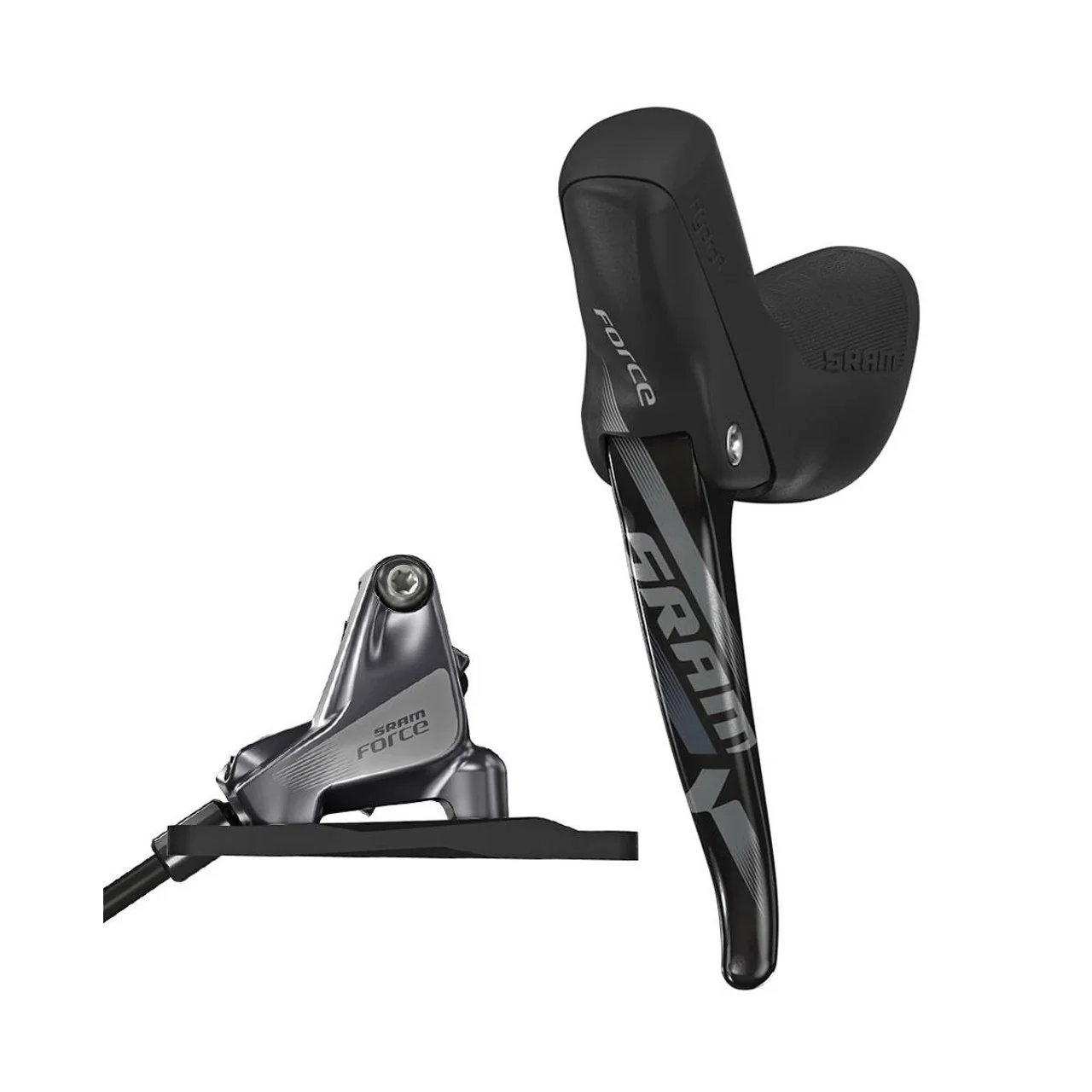 SRAM FORCE 22 11V Flat Mount ohne Bremsscheibe, rechter Hebel und hinterer Bremssattel - Image 2