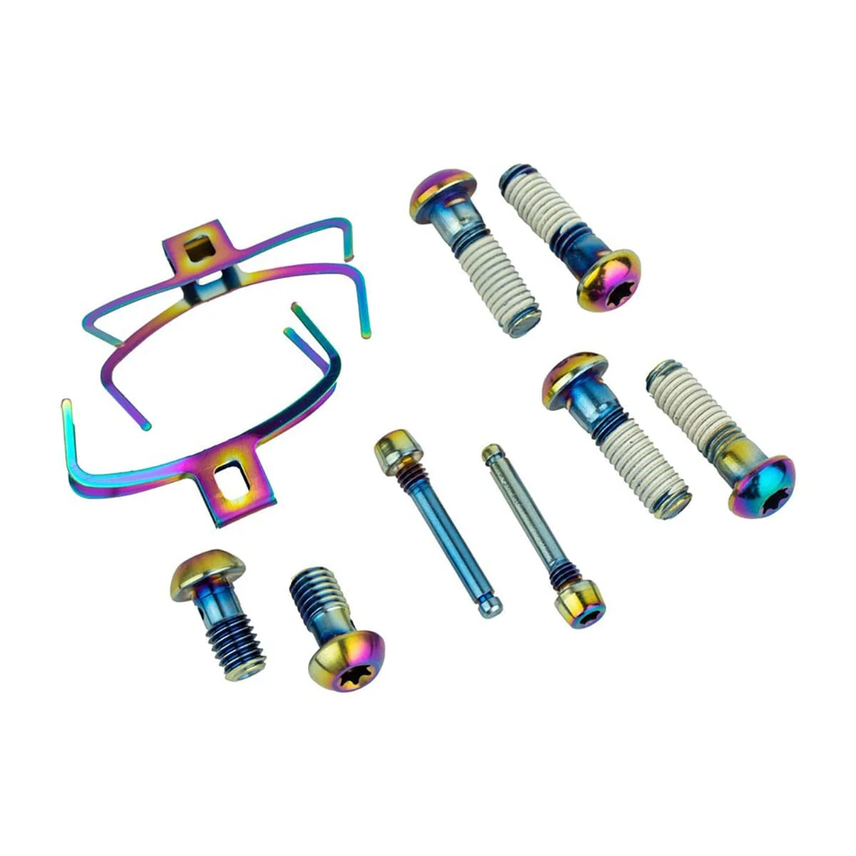 SRAM G2 RSC/ULTIMATE Upgrade Inox Rainbow Bremssattel-Schraubenset