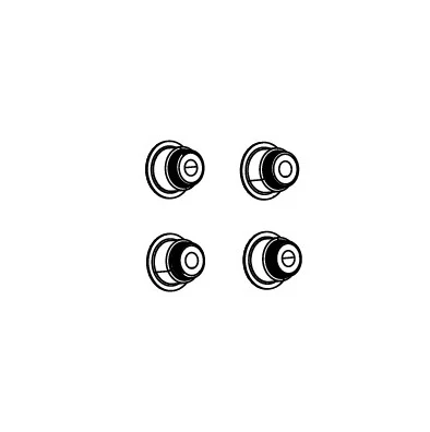 SRAM Schraubensatz für BOSCH/FAZUA Tretlagermotor (x4)