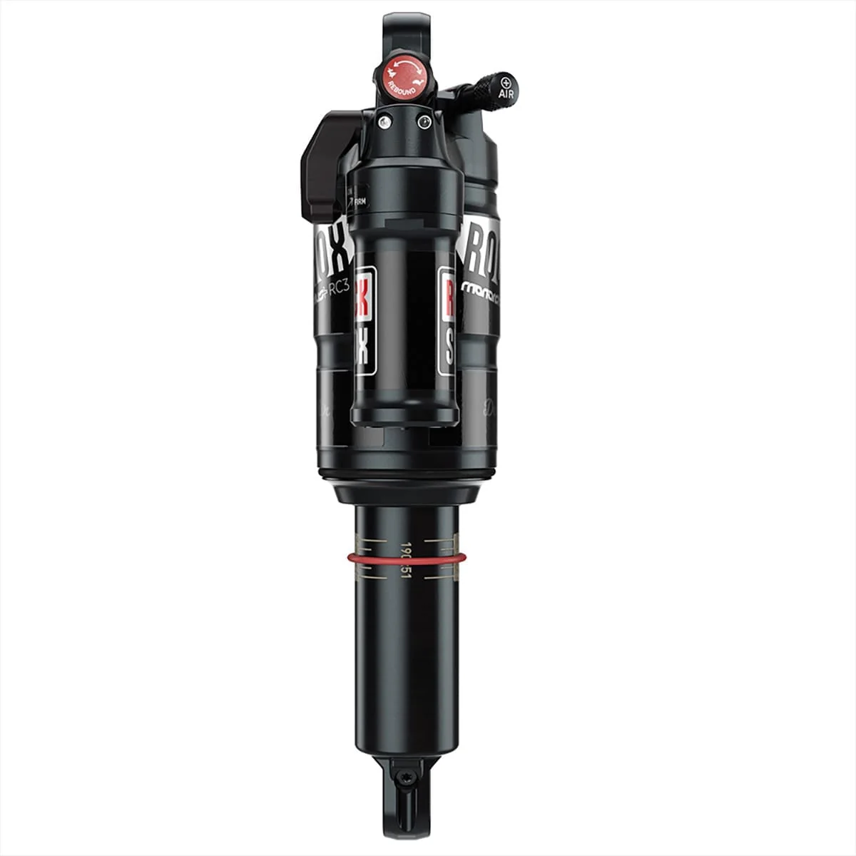 ROCKSHOX MONARCH PLUS RC3 DEBONAIR Mid Reb/Mid Comp Stoßdämpfer (für Trek Slash 27.5 2012-2016) - Image 3