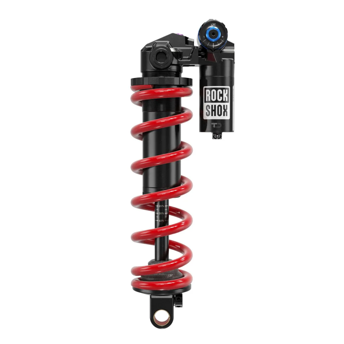 Stoßdämpfer ROCKSHOX VIVID ULTIMATE RC2T HBO Trunnion für Trek Fuel EXe (2023+)
