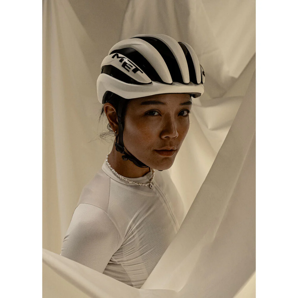 Straßenhelm MET TRENTA MIPS WAX Matt White - Image 10