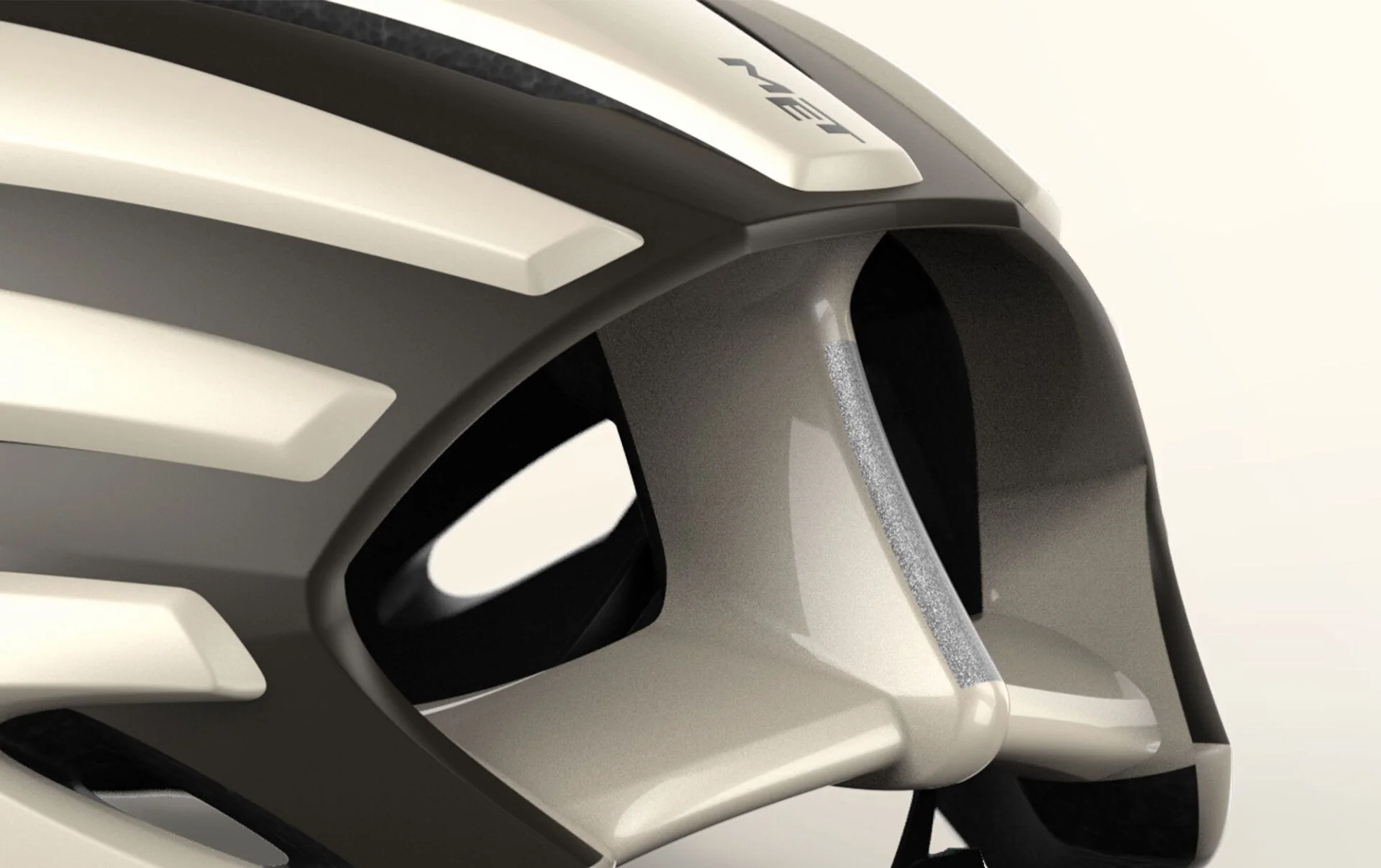 Straßenhelm MET TRENTA MIPS WAX Matt White - Image 8