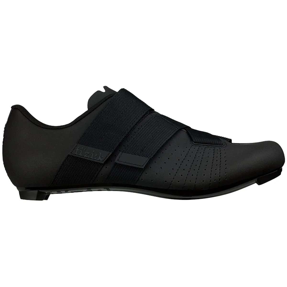 Straßenschuhe FIZIK R5 TEMPO POWERSTRAP Schwarz