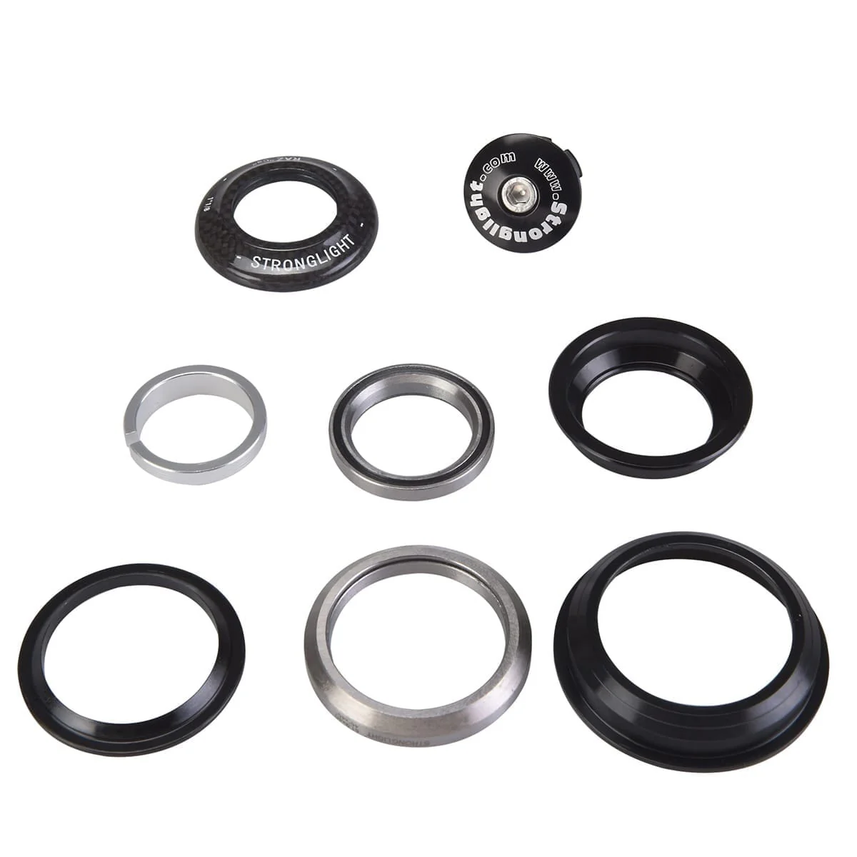 STRONGLIGHT RAZ CARBON Steuersatz 1"1/8 - 1.5" ZS44/ZS56 - Image 3