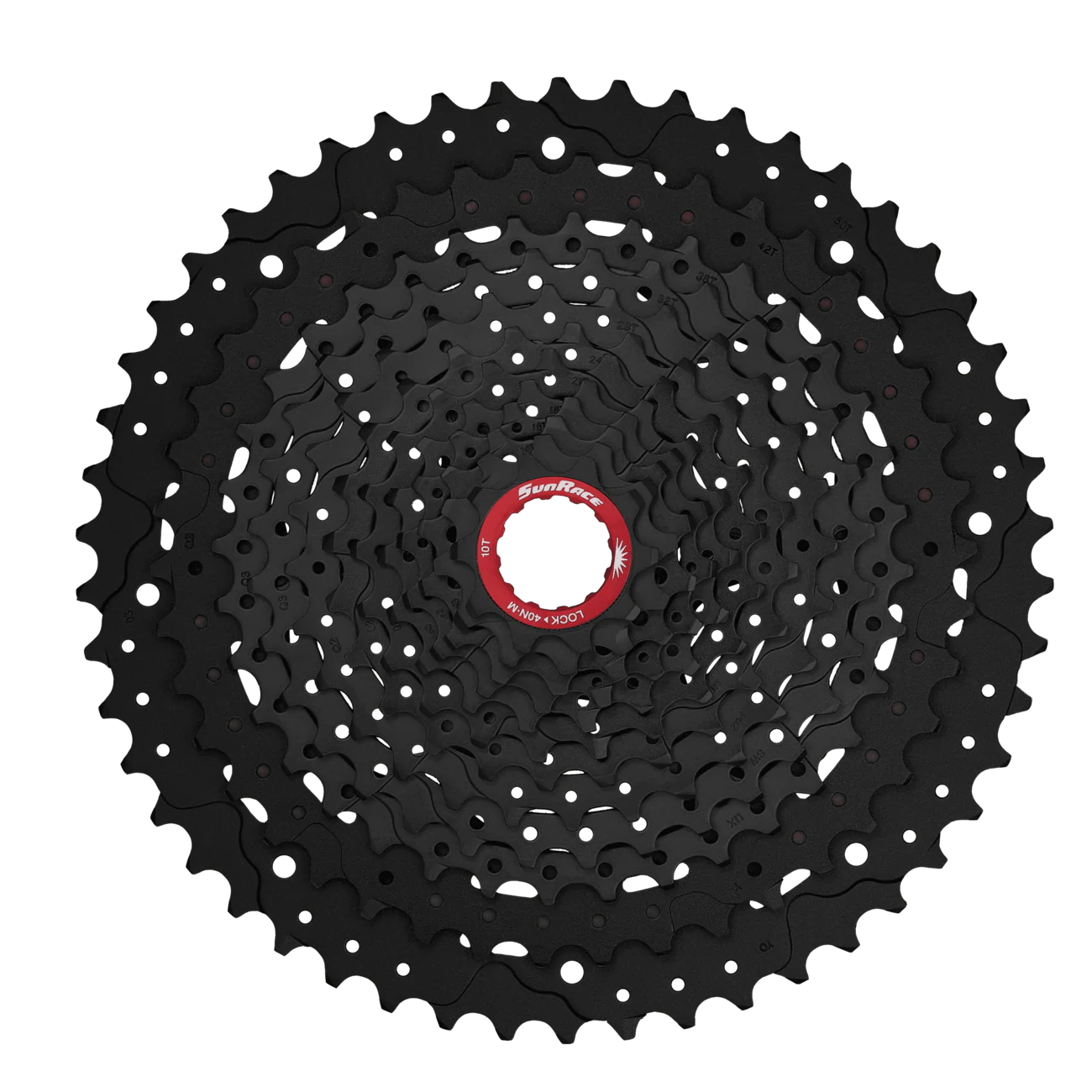 SUNRACE CSMZ91 12V Kassette kompatibel mit Sram XD Schwarz