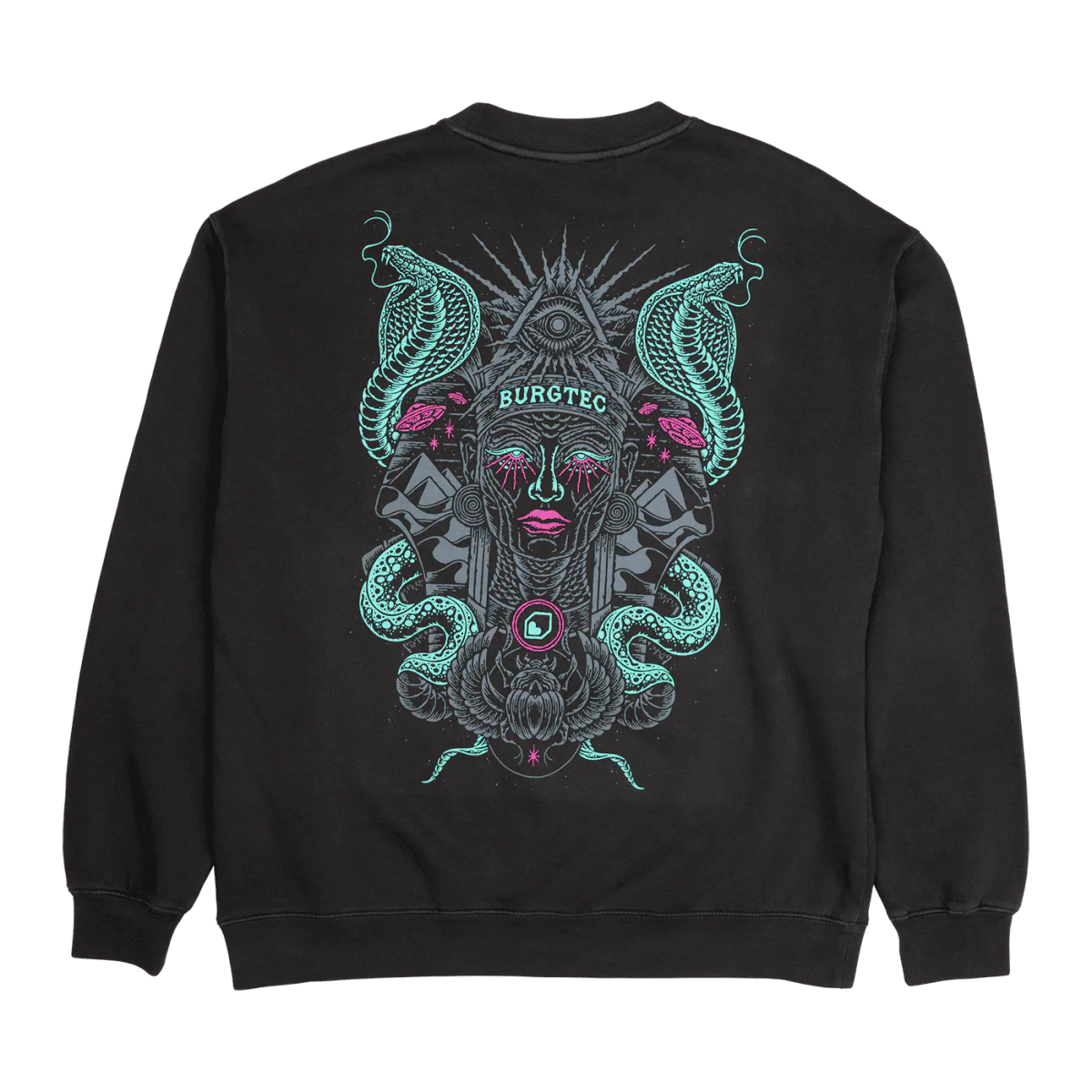 Sweatshirt BURGTEC DESERT QUEEN FADED