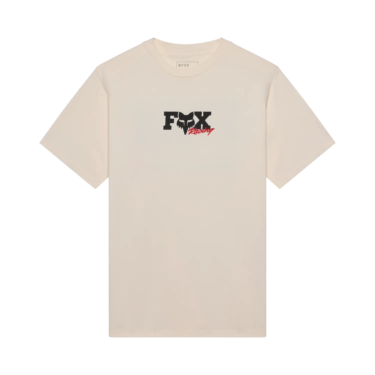 T-Shirt FOX CHECKER 195 ORIGINAL Kurzärmlig Gebrochenes Weiß