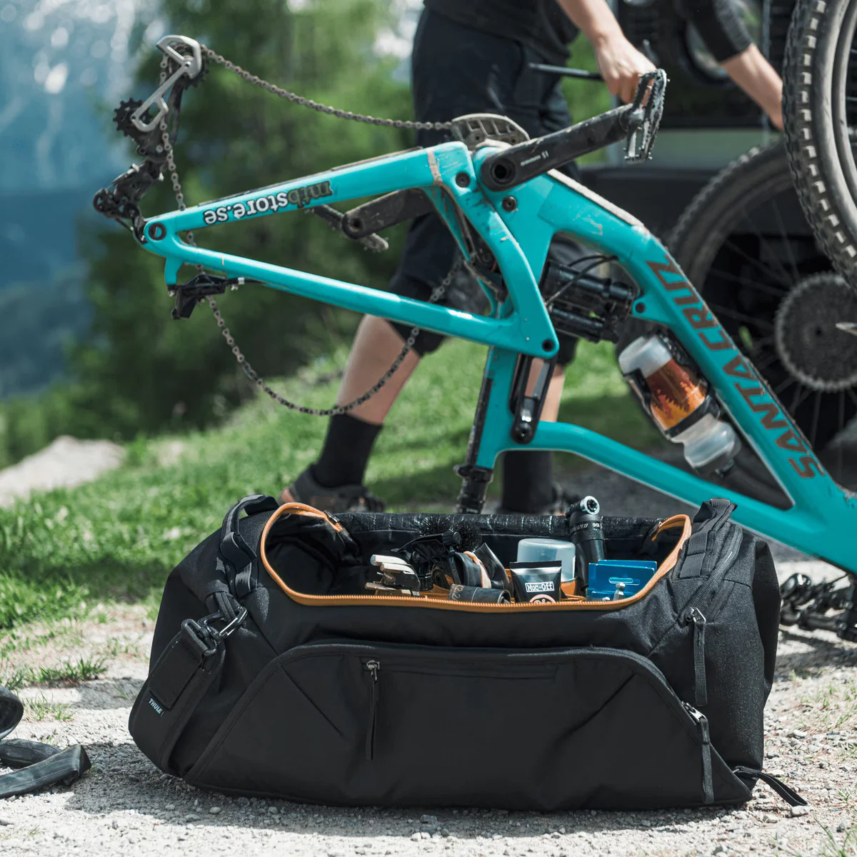 THULE ROUNDTRIP 55 L Reisetasche Schwarz - Image 5