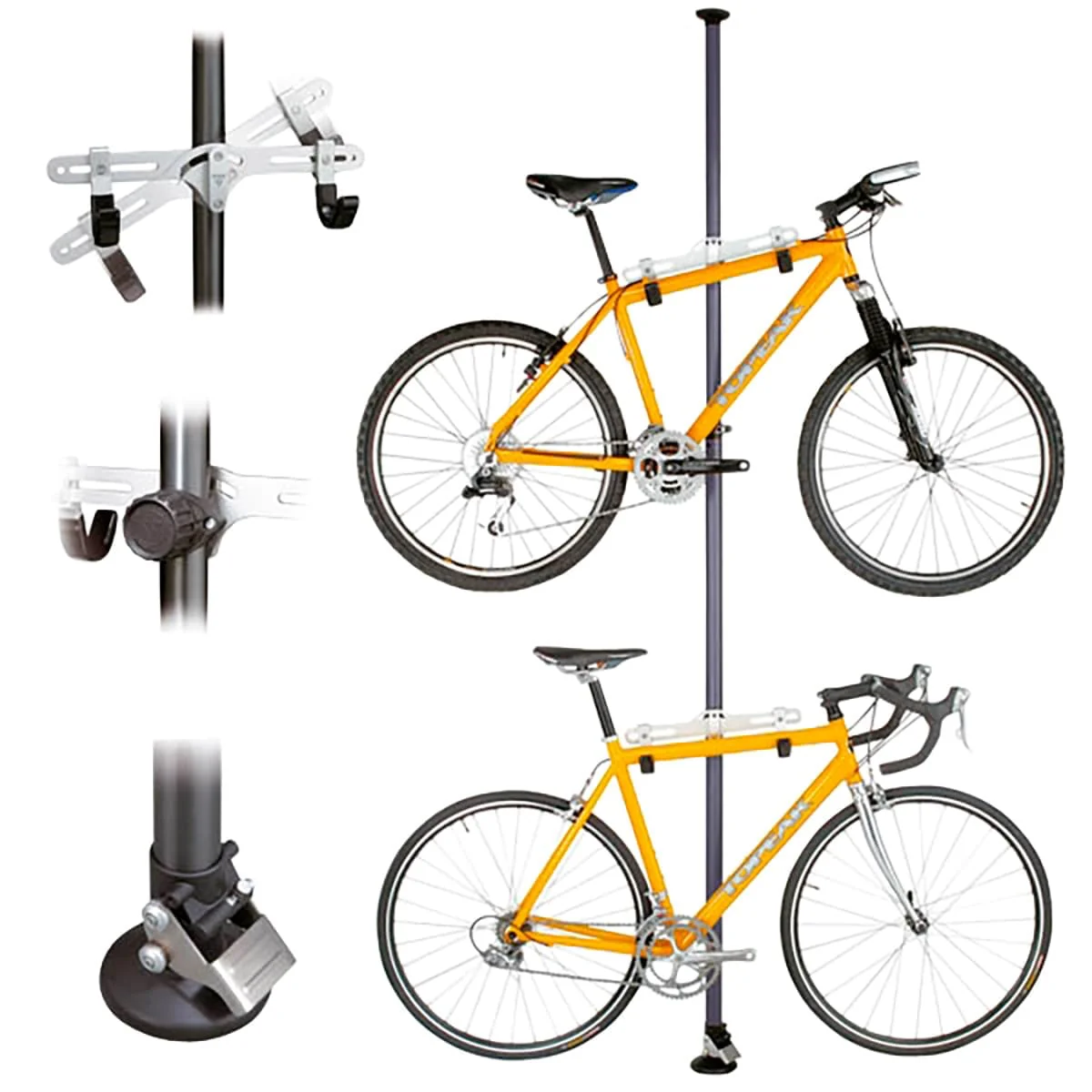 Fahrradhalterung TOPEAK DUAL TOUCH am Boden (2 Fahrräder)