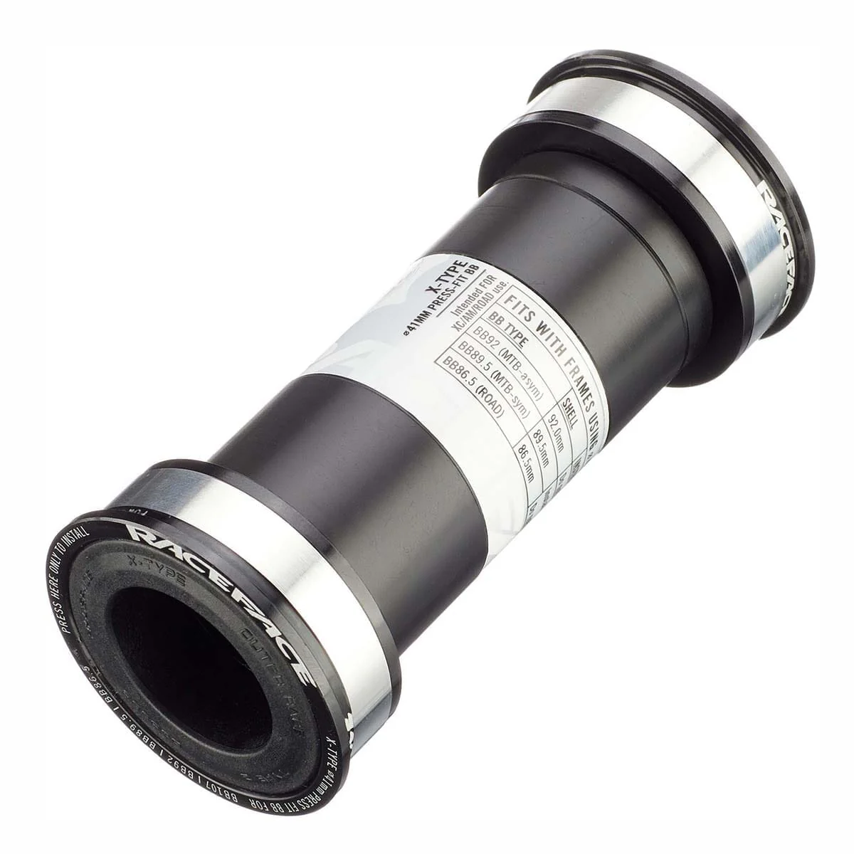 Tretlagergehäuse RACE FACE CINCH BB92 Achse 24mm 89.5/92mm