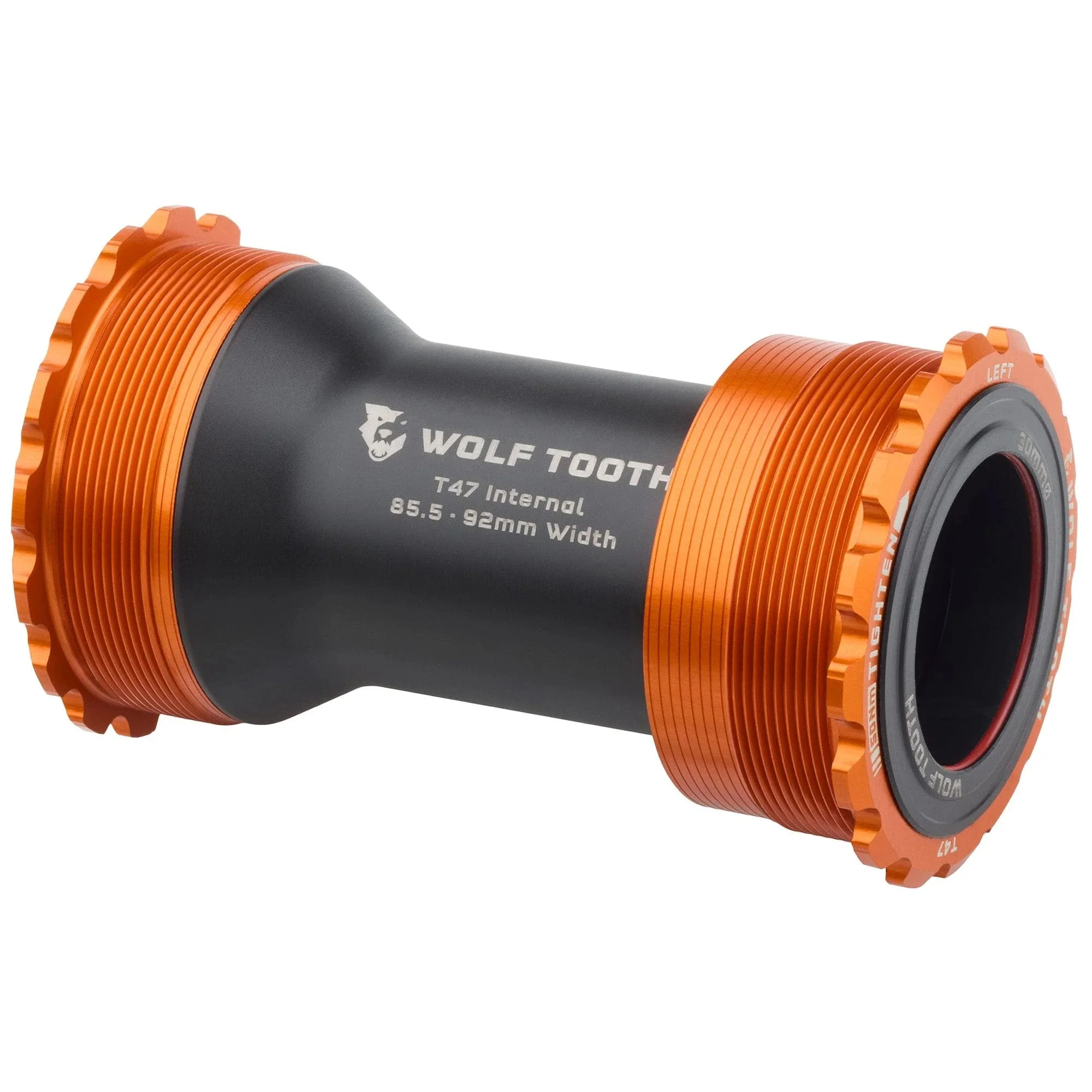 WOLFTOOTH T47i Interne 30mm Tretlagergehäuse Orange