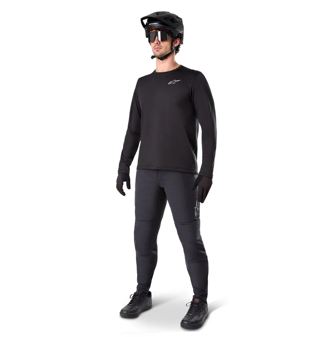 Trikot ALPINESATRS A-DURA THERMAL Schwarz - Image 5