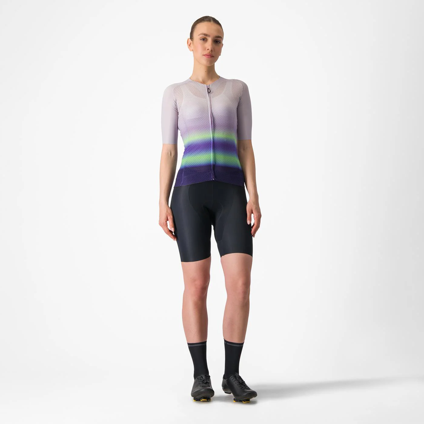 Trikot CASTELLI CLIMBER'S 4.0 W Damen Kurzarm violett/grün - Image 8