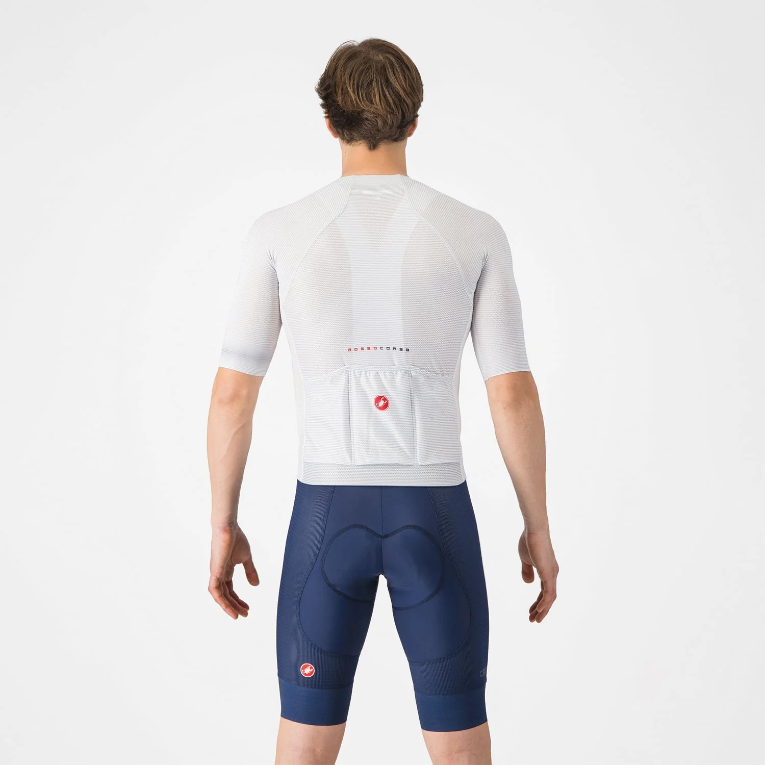 Trikot CASTELLI CLIMBER'S A/C Kurzarm Grau - Image 2