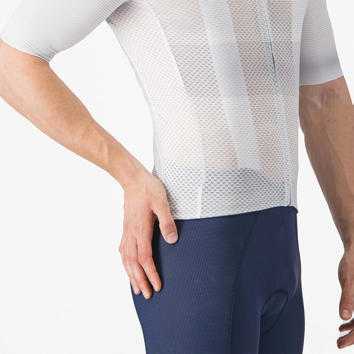 Trikot CASTELLI CLIMBER'S A/C Kurzarm Grau - Image 5
