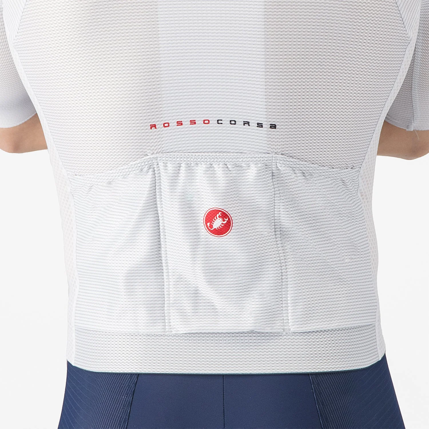 Trikot CASTELLI CLIMBER'S A/C Kurzarm Grau - Image 6
