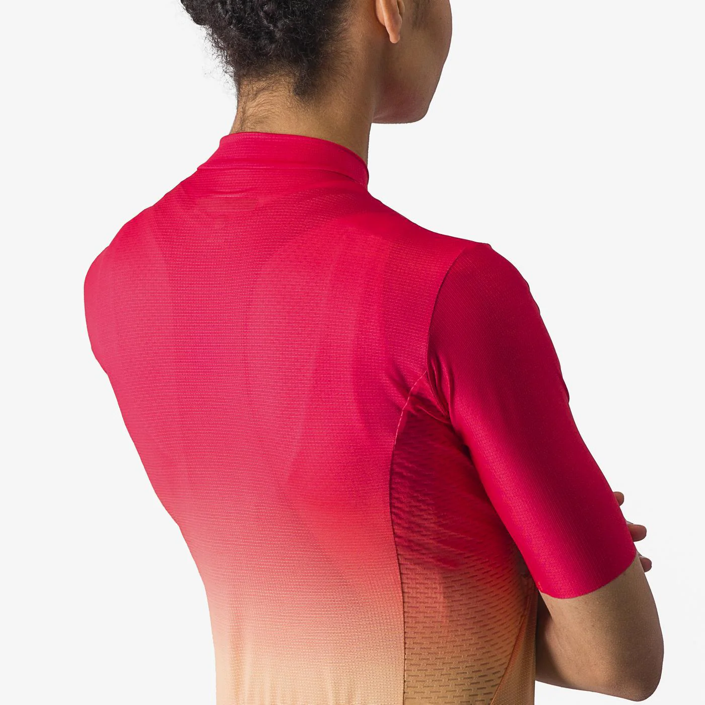 CASTELLI SALITA Damen Trikot Kurzarm Rosa/Orange - Image 5