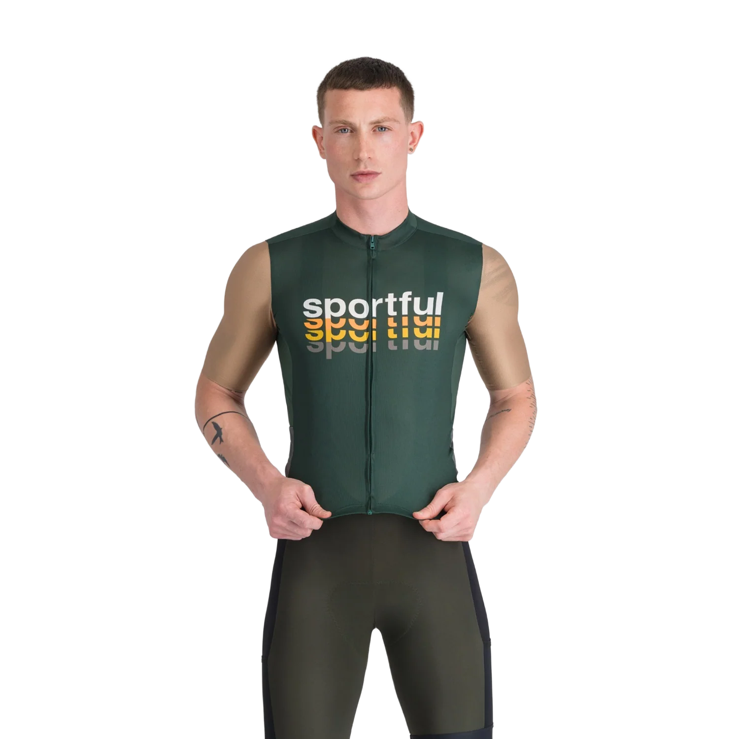 Trikot SPORTFUL SUPERGIARA 2 LOGO Kurzarm Khaki