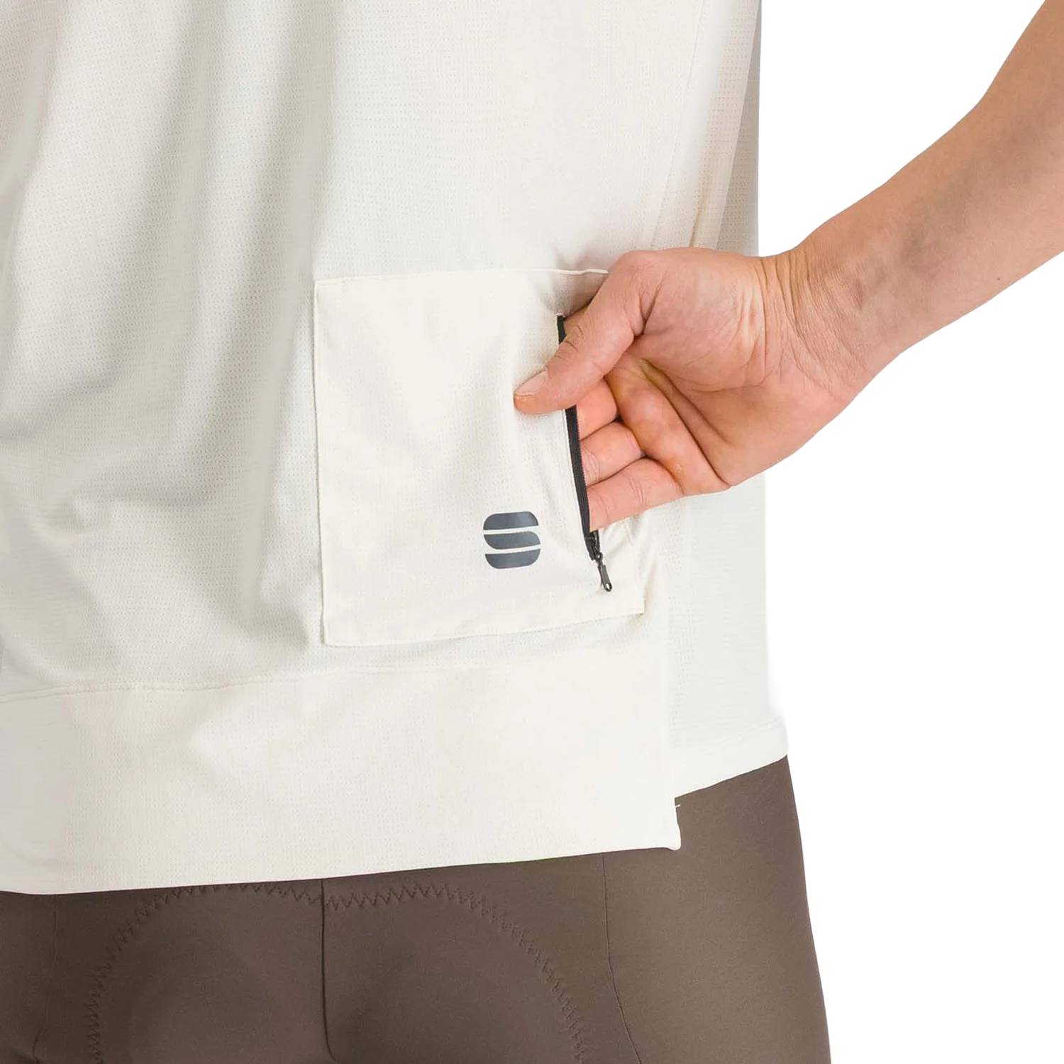 Trikot SPORTFUL SUPERGIARA TEE Kurzarm Creme - Image 4