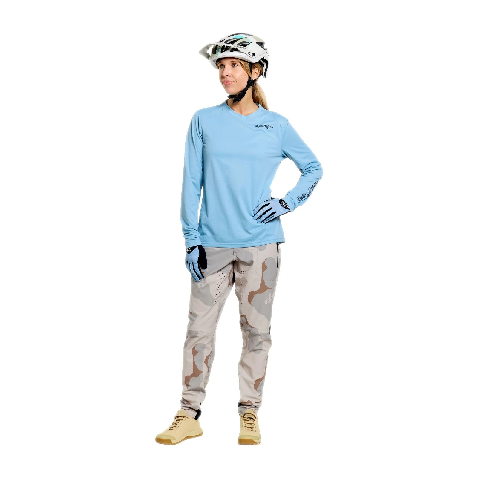 TROY LEE DESIGNS LILIUM PRO FLOW CAMO Hose Damen Pumice - Image 2