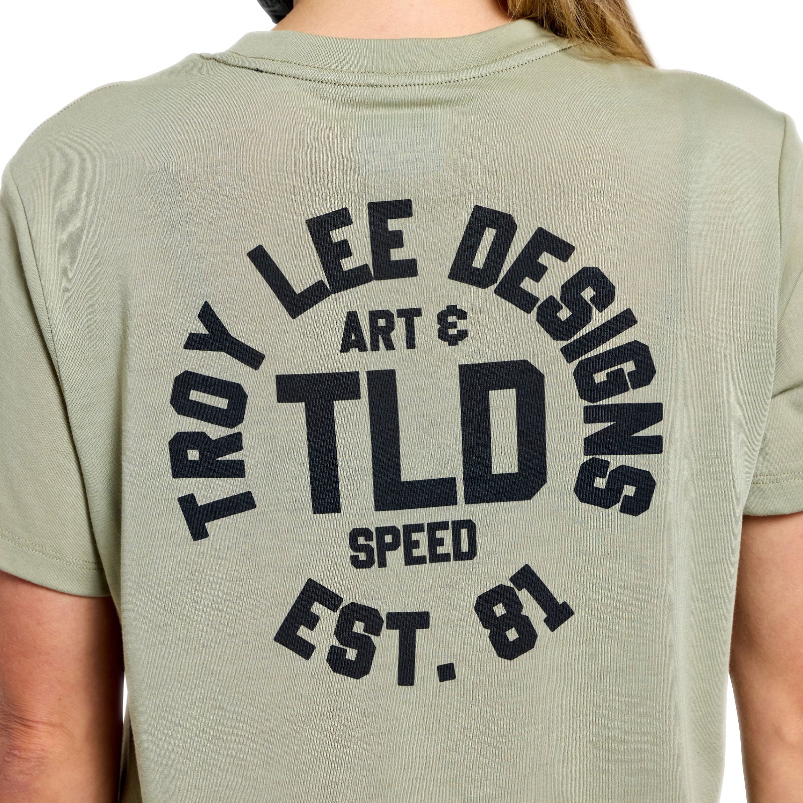 TROY LEE DESIGNS LILIUM RIDE STAMPS Damen Kurzarm Trikot Sage - Image 9