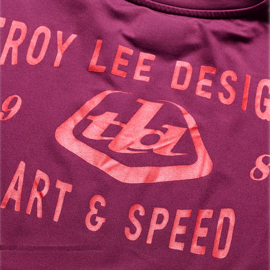 TROY LEE DESIGNS RUCKUS RIDE LOCKDOWN Trikot Langarm Sangria - Image 8
