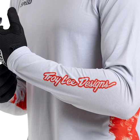 TROY LEE DESIGNS SKYLINE Langarmtrikot Weiß/Rot - Image 10